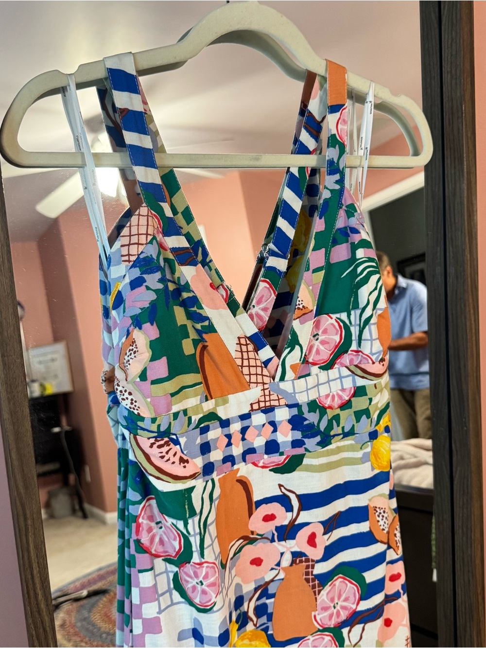 MINKPINK Multicolor Printed Strappy Dress - Picture 3 of 5